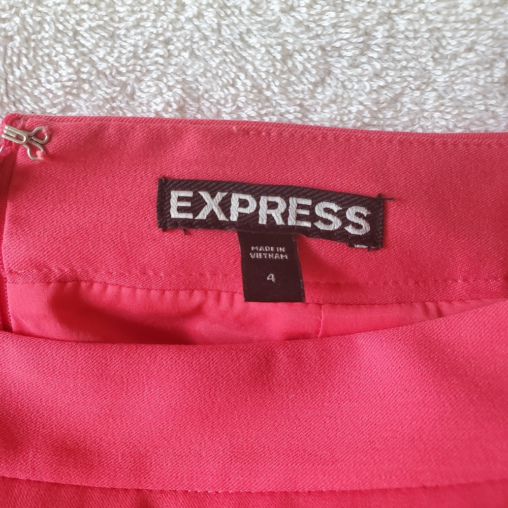 Express Hot Pink Skirt - Picture 6 of 10